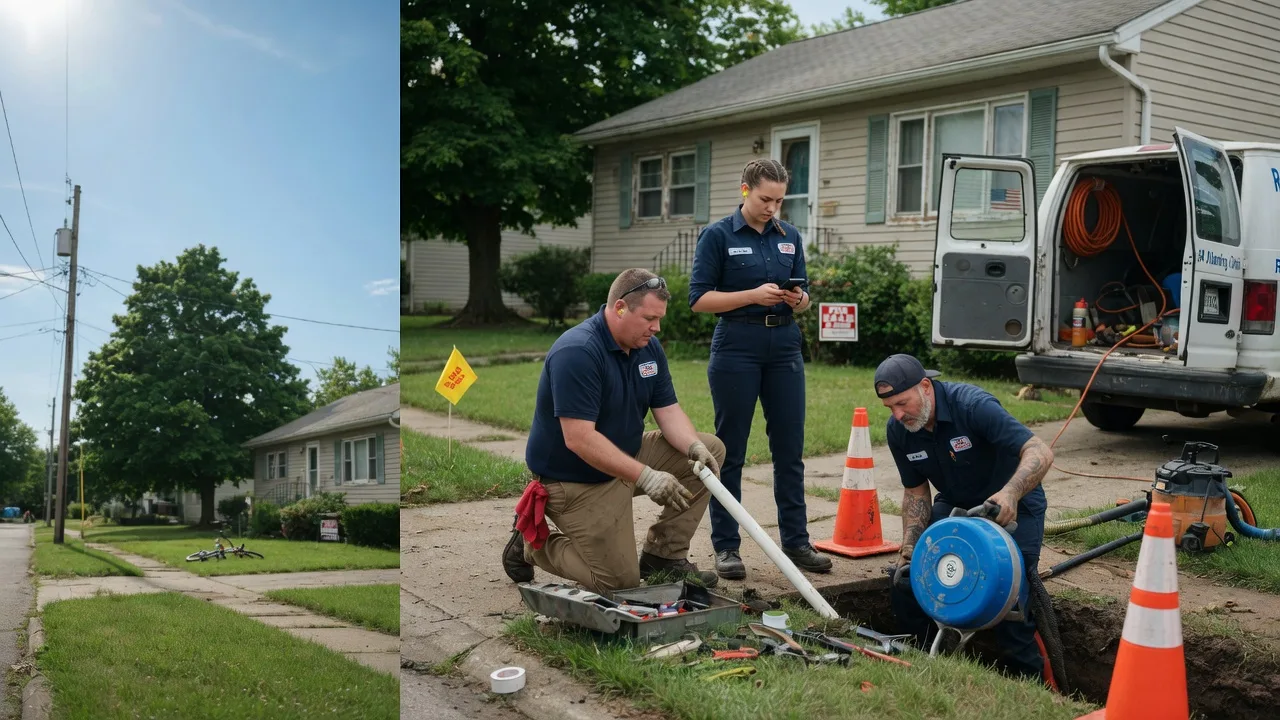 Sewer Line Repair in Livingston, IL near me